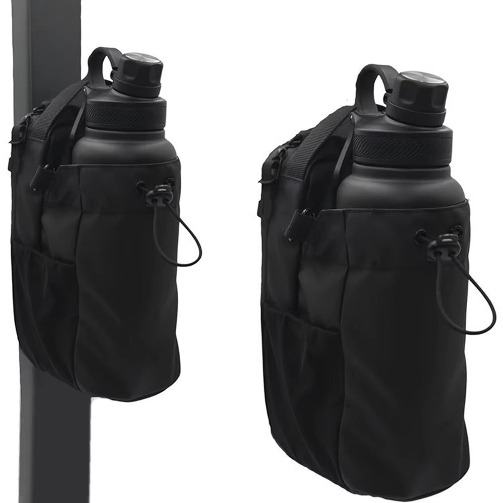 Magnetic Gym Bag Large Capacity Magnetic Carrier Bag Portable Gym Water Bottle Pouch Gym Accessories Organizer