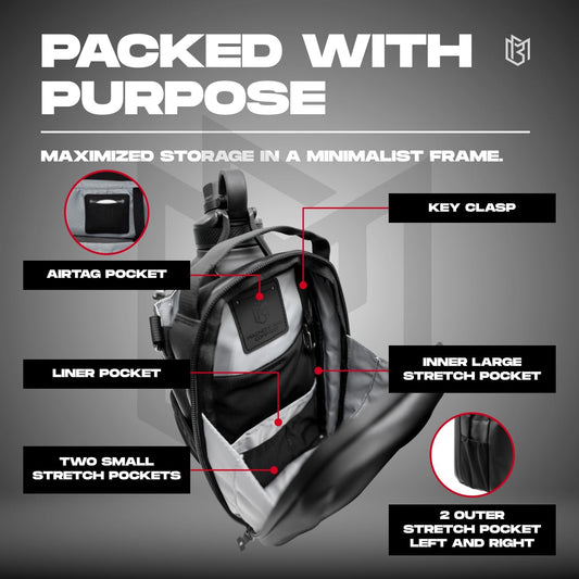 Magnetic Gym Bag